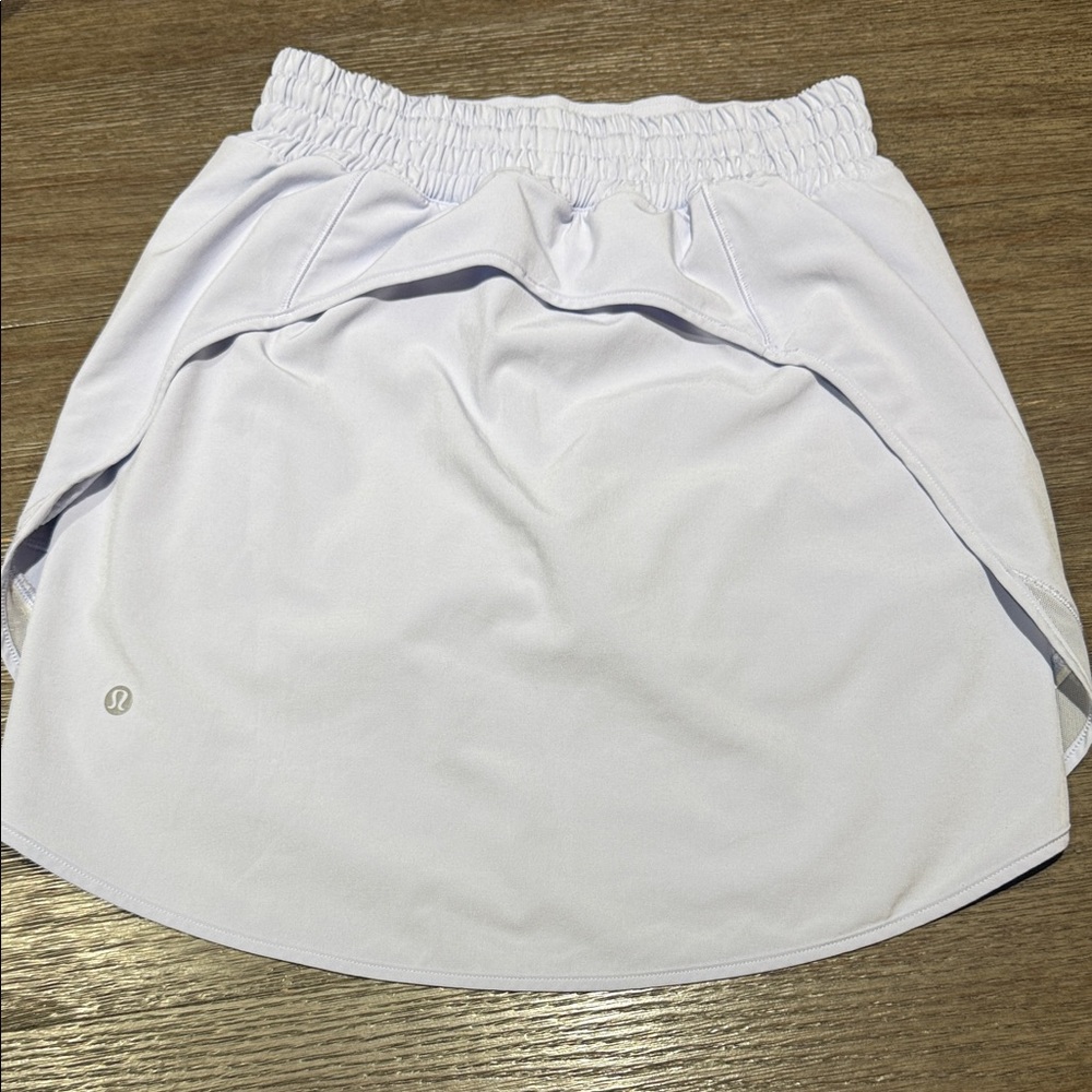Lululemon Hotty Hot High-Rise Skirt in Pastel Blue Size 4 - Picture 2 of 5